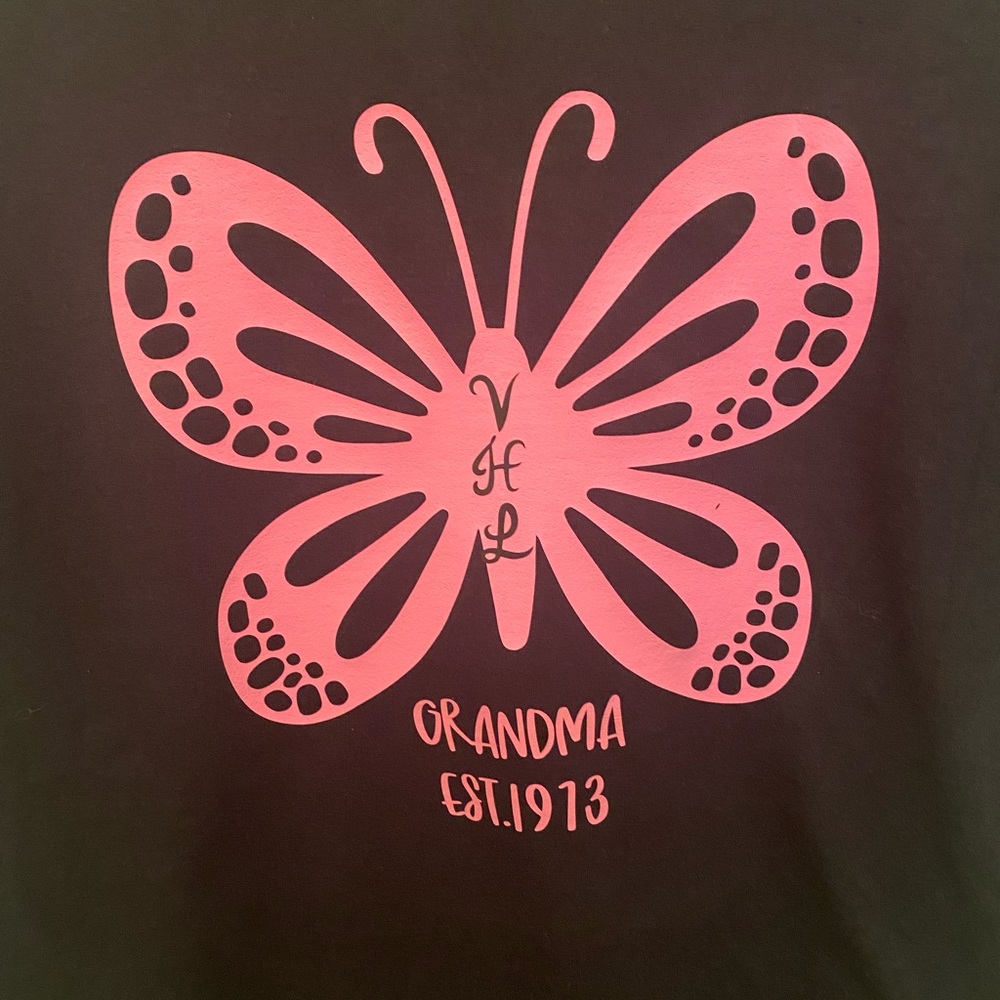 Shirt with name and year of choice